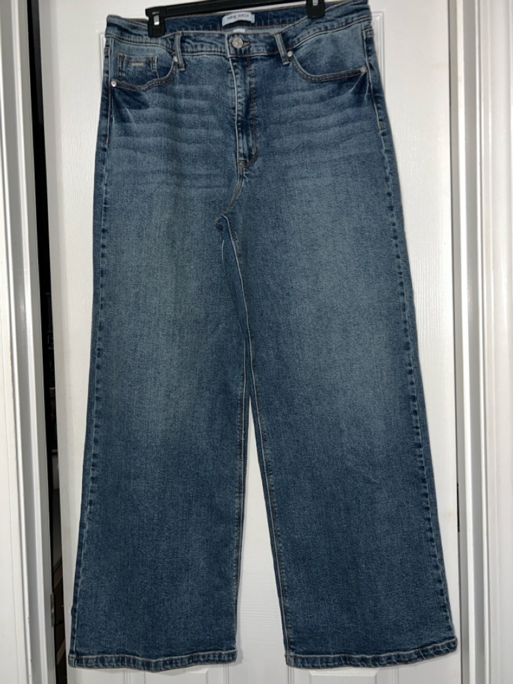 Nine West Women’s Wide Leg Denim Jeans